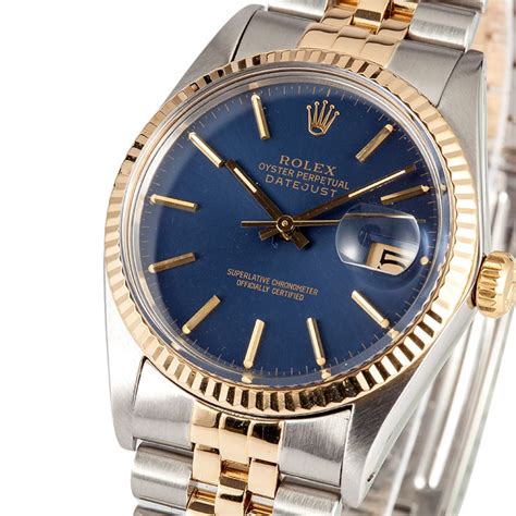 rolex 16013 blue face|rolex datejust 16013 price.